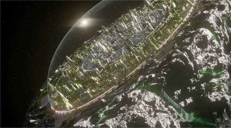 That is a city stuck on a whole mess of kryptonite so... shouldn’t Kara have been feeling it?